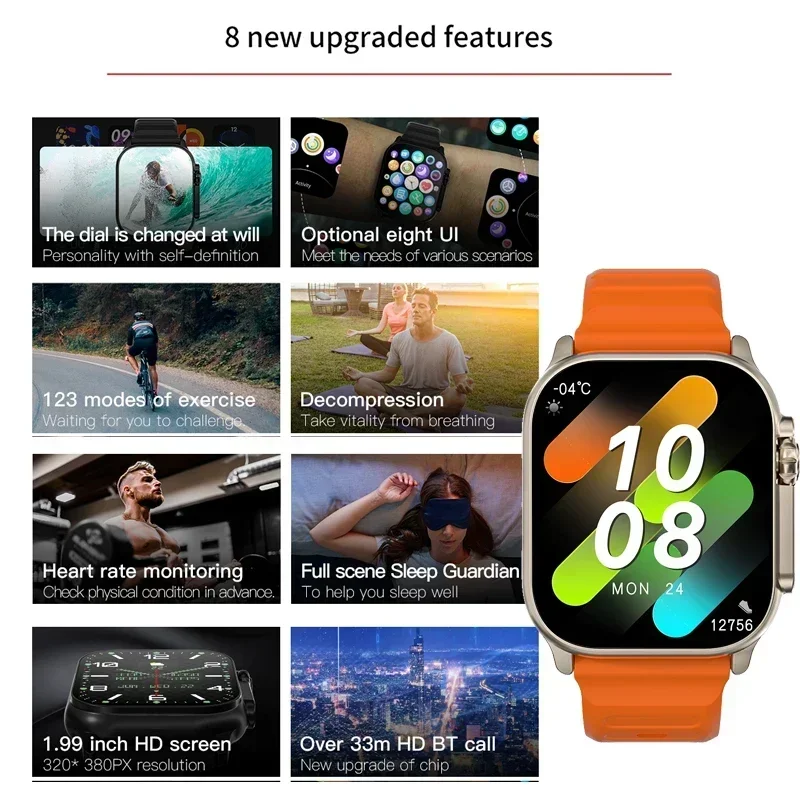 Nuovo Smartwatch Serie 9 PK HK - Smartwatch Watches For Girls recensione e prezzo