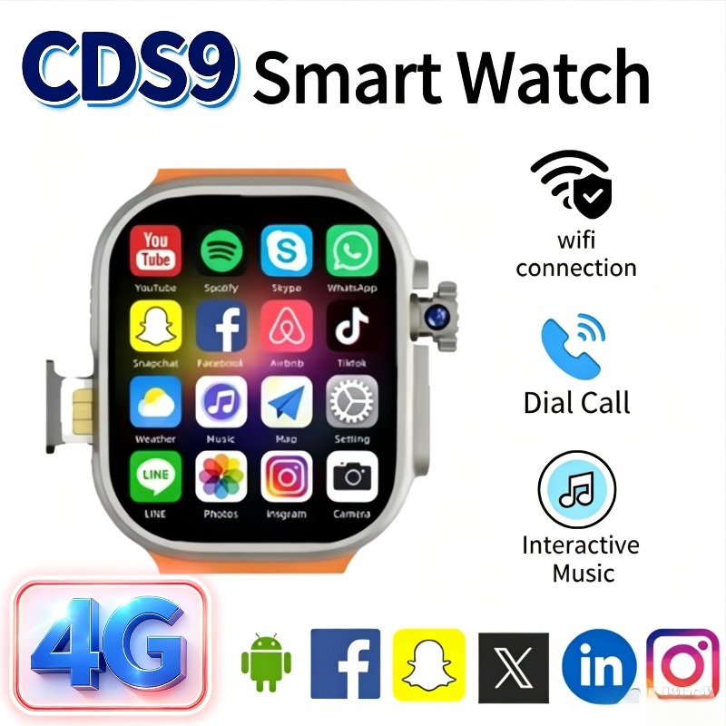Smartwatch Android 4G CDS9 – F - Smartwatch Watches For Women With Gps recensione e prezzo